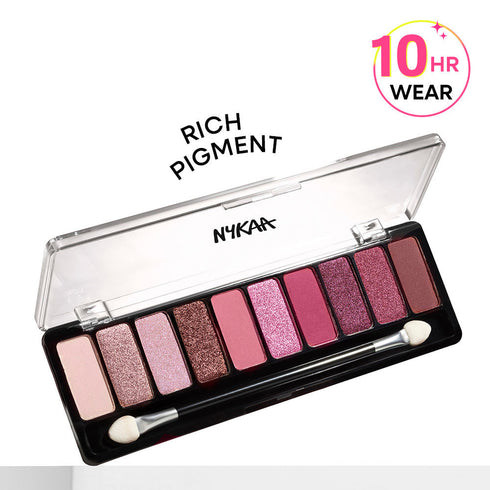 Nykaa Eyes On Me! 10-in-1 Eyeshadow Palette (12g)