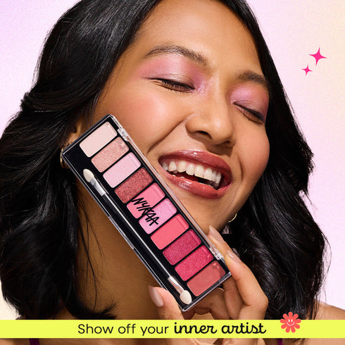 Nykaa Eyes On Me! 10-in-1 Eyeshadow Palette (12g)