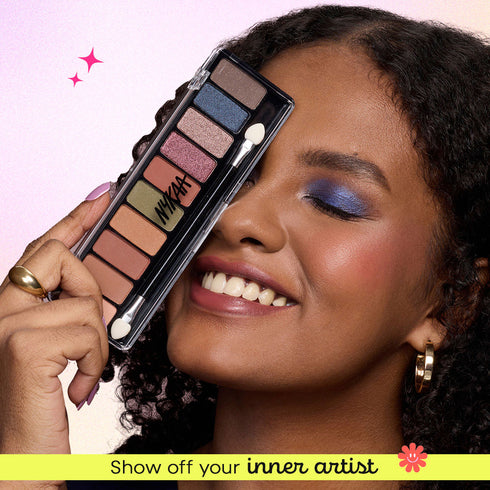 Nykaa Eyes On Me! 10-in-1 Eyeshadow Palette (12g)