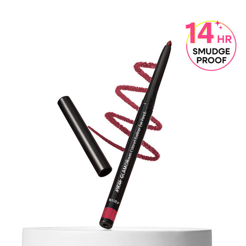 Nykaa GLAMOReyes Waterproof & Smudgeproof Colored Kajal Eyeliner Eye Pencil