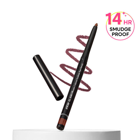 Nykaa GLAMOReyes Waterproof & Smudgeproof Colored Kajal Eyeliner Eye Pencil