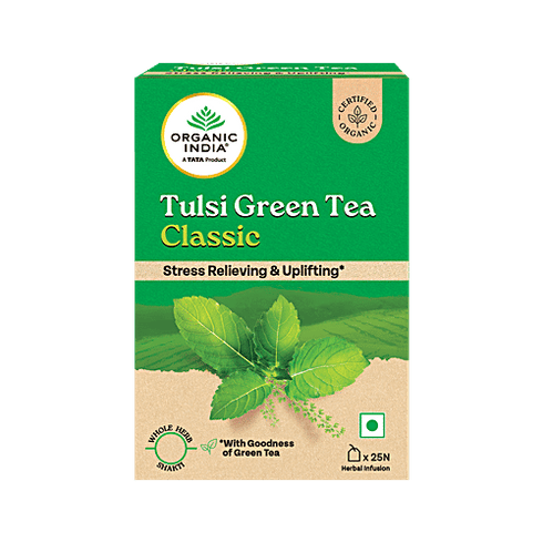Organic India Tulsi Green Tea Classic