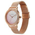 Titan Purple Glam It Up Pink Dial Analog with Date Stainless Steel Strap Watch for Women