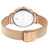 Titan Purple Glam It Up Pink Dial Analog with Date Stainless Steel Strap Watch for Women