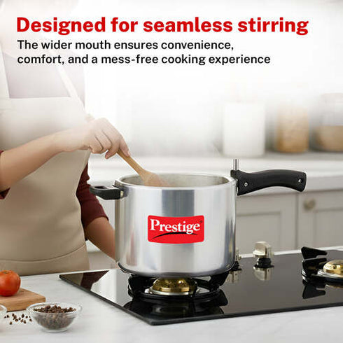 Prestige Nakshatra Svachh Aluminium Inner Lid Pressure Cooker 10 L