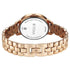 Titan Neo Quartz Analog Maroon Dial Rose Gold Metal Strap Watch For Women