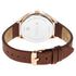 Titan Workwear Silver Dial Women Watch With Leather Strap (Model 2649WL01)