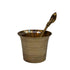 Brass Holy Water Pot & Spoon 120g