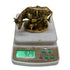 Brass Kamdhenu Cow and Calf Sculpture 929g