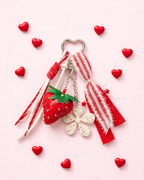 Ecoright Strawberry Blossom Bag Charm