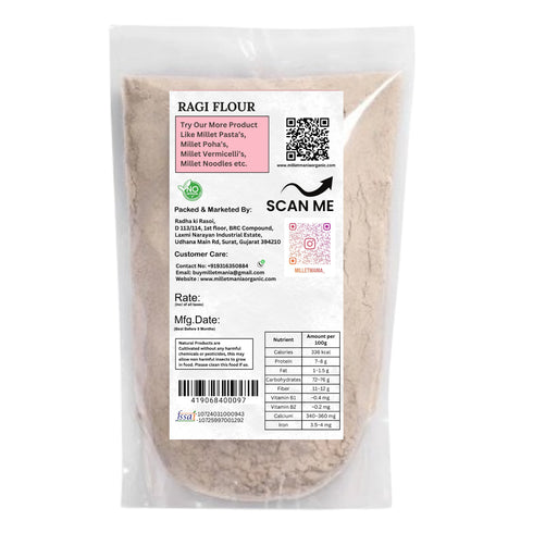 Millet Mania Ragi Flour Finger Millet Flour