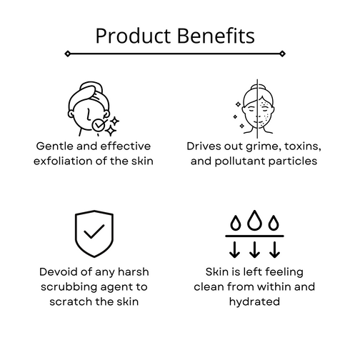 Omorfee India Clarifica Detox Face Scrub