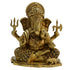 Handcrafted Brass Ganesh Idol 625g