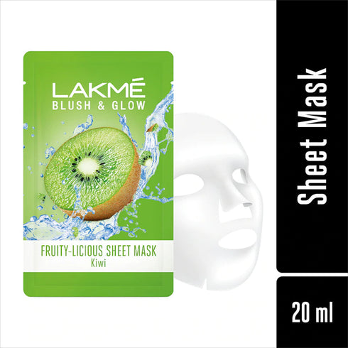 Lakme Blush & Glow Kiwi Sheet Mask 20ml