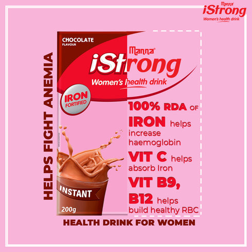 Manna Foods iStrong Women's Nutrition Drink Caramel