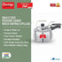 Prestige Nakshatra Cute Svachh Aluminium Gas And Induction Compatible Pressure Cooker Silver 2 L