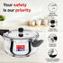 Prestige 5 Litre Triply Svachh Outer Lid Pressure Cooker 5 L