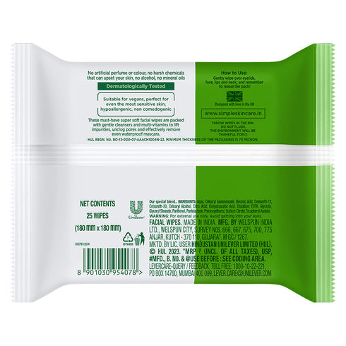 Simple Micellar Cleansing Wipes