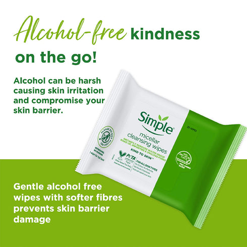 Simple Micellar Cleansing Wipes