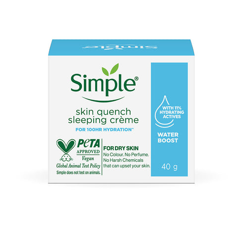 Simple Skin Quench Sleeping Crème