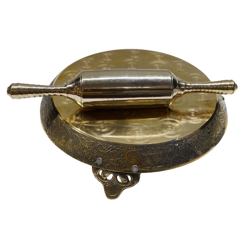 Pure Brass chakla belan 1109g Set 1