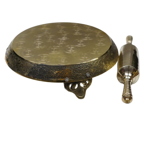 Pure Brass chakla belan 1109g Set 1