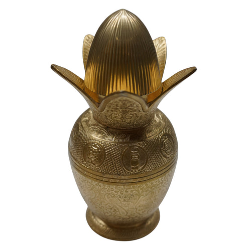 Brass Kalash Lota with Coconut 706g Set 1