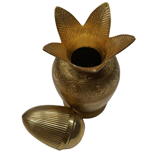 Brass Kalash Lota with Coconut 706g Set 1
