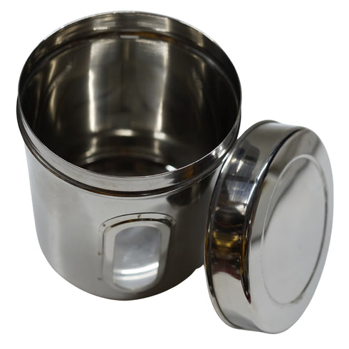 Steel Tea Candy Storage Jars 409g Set 1