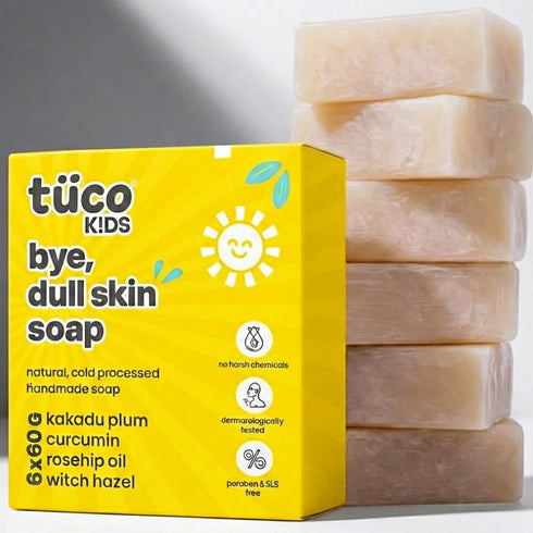 Tuco Bye, Dull Skin Kids Soap with Turmeric