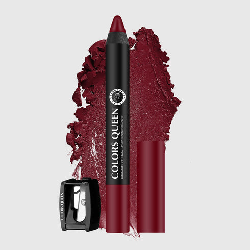 Colors Queen Matte Lip Crayon – 27 Bold Shades