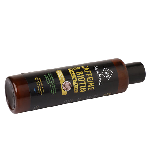 Style Make StyleMake Caffeine & Biotin Shampoo DHT Blocker Anti Hair Fall Shampoo with Conditioner Sulphate & Silicone Free