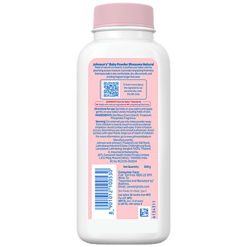 Johnson's Baby Blossoms Long Lasting Baby Powder - 200g