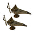Brass Aladdin Chirag Lamp Showpiece 47g Pack of 2