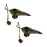 Brass Aladdin Chirag Lamp Showpiece 47g Pack of 2