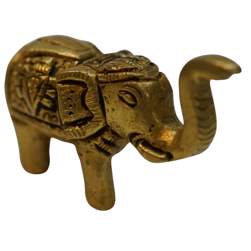 Brass Small Elephant Idol 94g Set 1