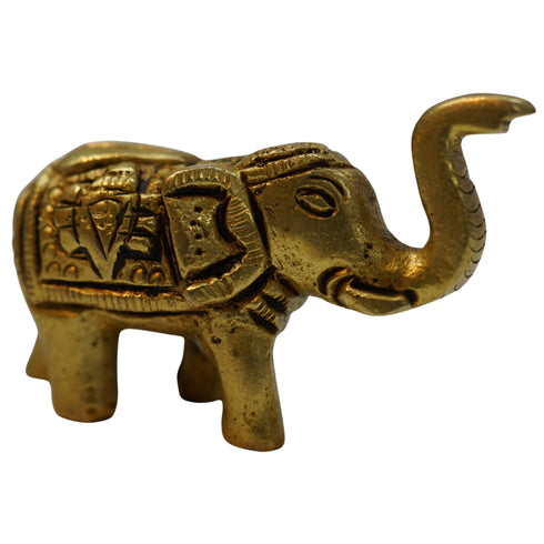 Brass Small Elephant Idol 94g Set 1
