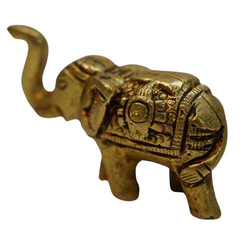 Brass Small Elephant Idol 94g Set 1