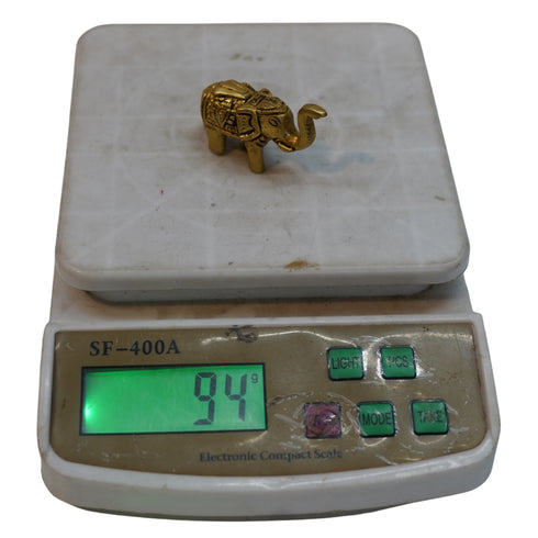 Brass Small Elephant Idol 94g Set 1