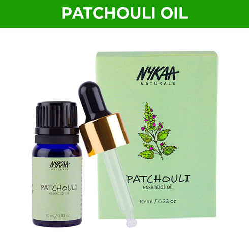 Nykaa Naturals Patchouli Essential Oil For De-Tanning & Damaged Hair Repair