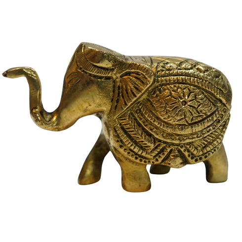 Handmade Brass Elephant idol 278g Set 1