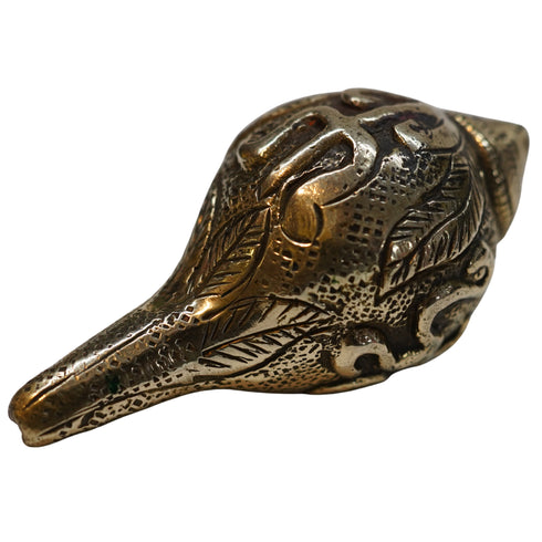 Brass Shankh OM Design 101g Set 1