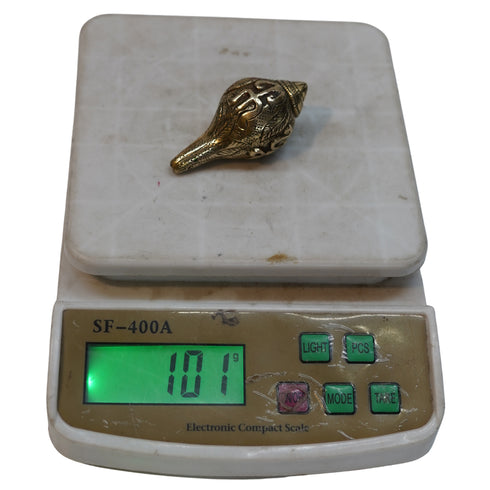Brass Shankh OM Design 101g Set 1