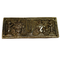 Brass Shankh Chakra Namah Decor 542g Set 1