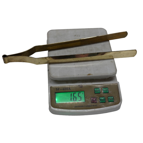 Brass Utility Roti Tong for Kitchen 165g Set 1