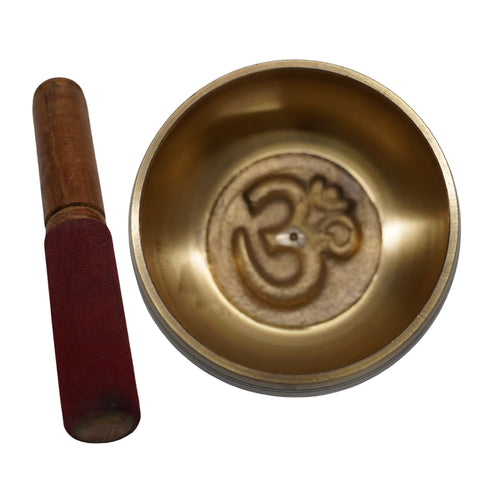 Handmade Brass Singing Bowl 248g Set 1