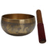 Brass Singing Bowl Tibetan 308g Set 1