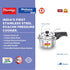 Prestige Deluxe Alpha Svachh Stainless Steel Spillage Control Pressure Cooker Silver 1.5 L