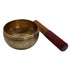 Brass Singing Bowl Wooden Stick 492g Set 1