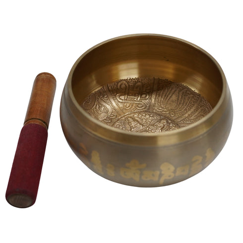Tibetan Singing Bowl for Meditation 1503g Set 1